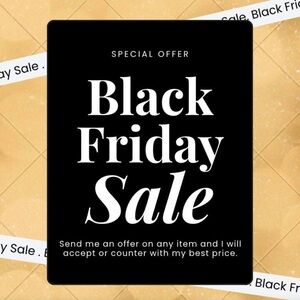 Black Friday Sale Poster